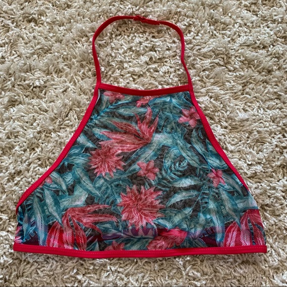 Floral Print Bikini Top - Picture 3 of 7